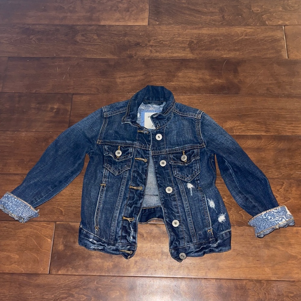 abercrombie kids jean jacket